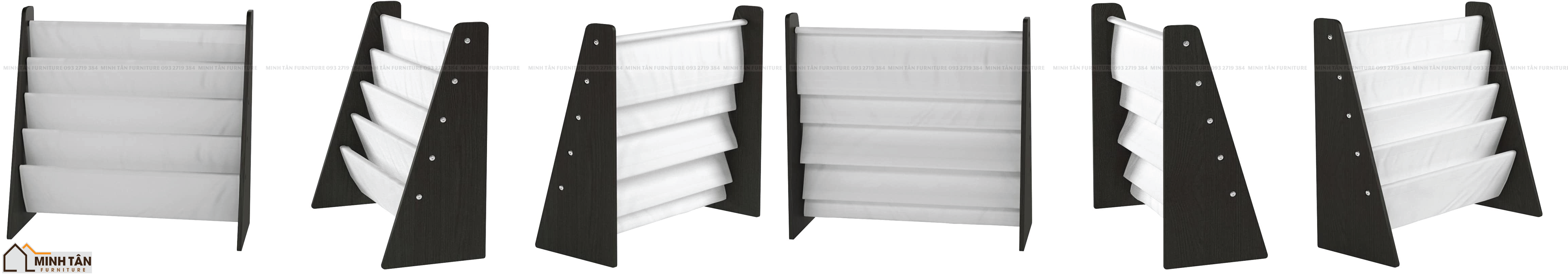 Kệ sách gỗ cho bé - Kệ sách mầm non