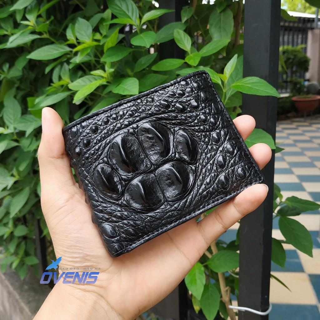[FREE SHIP] Ví Da Cá Sấu Nam 2 Mặt. Gai Gù Đẹp Cao Cấp