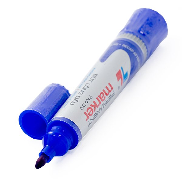 Bút Lông Dầu Thiên Long PM-09 Xanh Đẹp