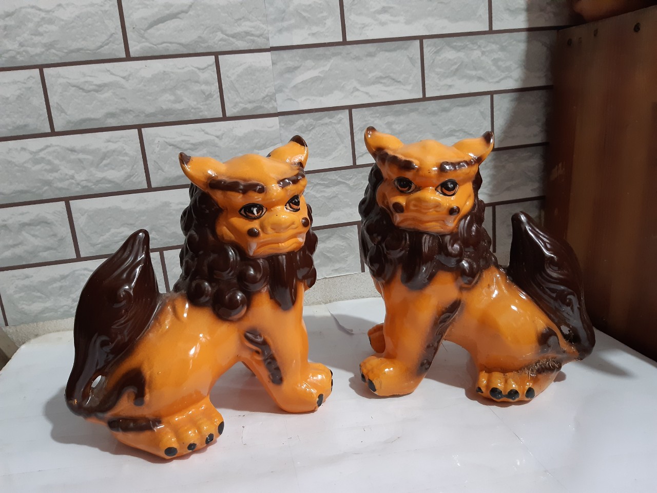 [HCM]Cặp kỳ lân C25*D20 cm
