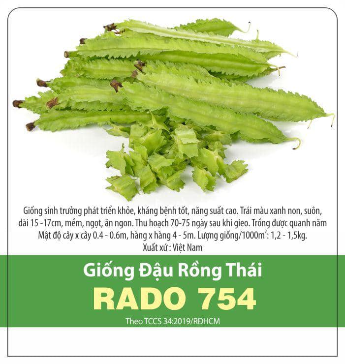 Hạt Giống Đậu Rồng Thái Sai Trái (10gr)