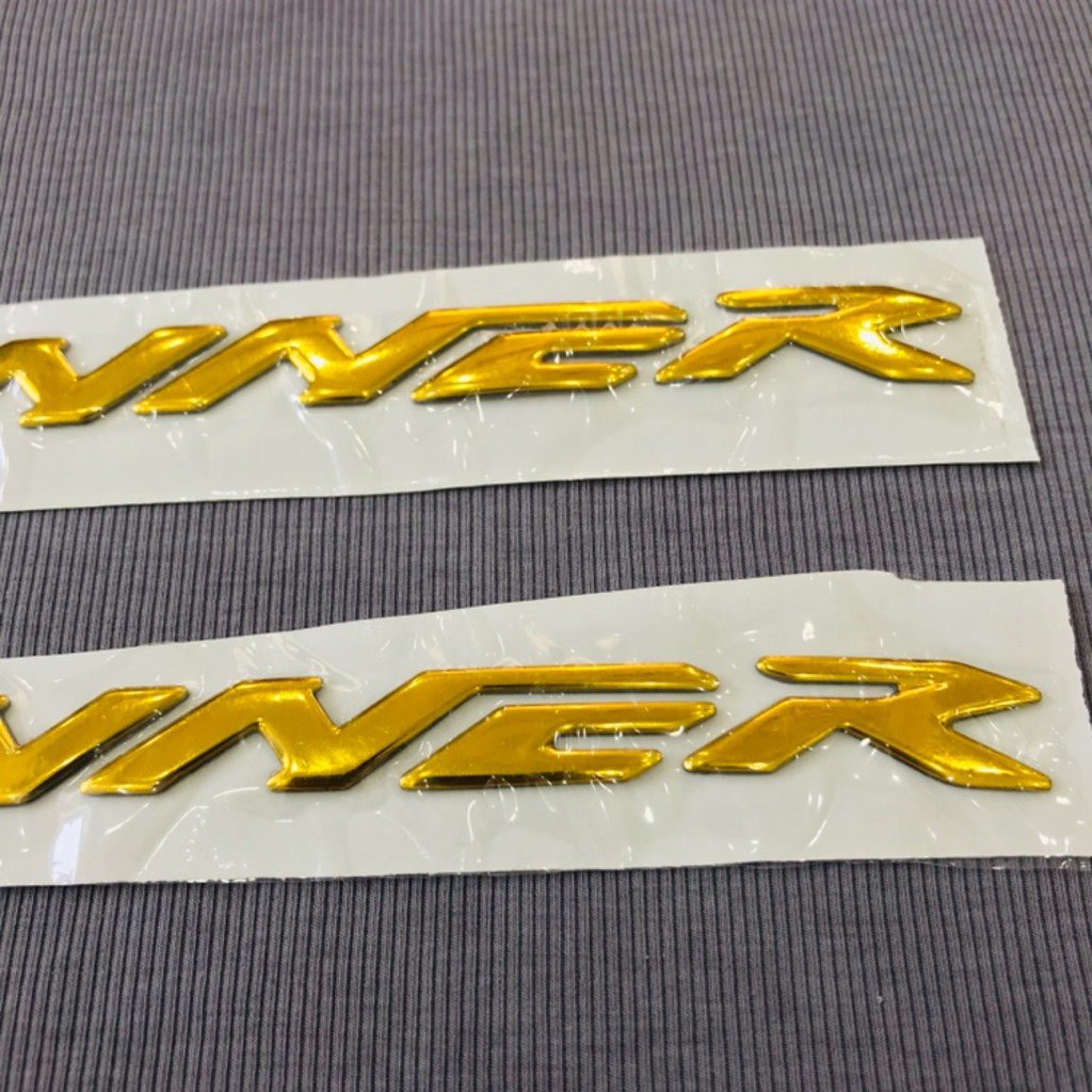 Cặp tem chữ nổi dán xe máy Honda winner sắc nét