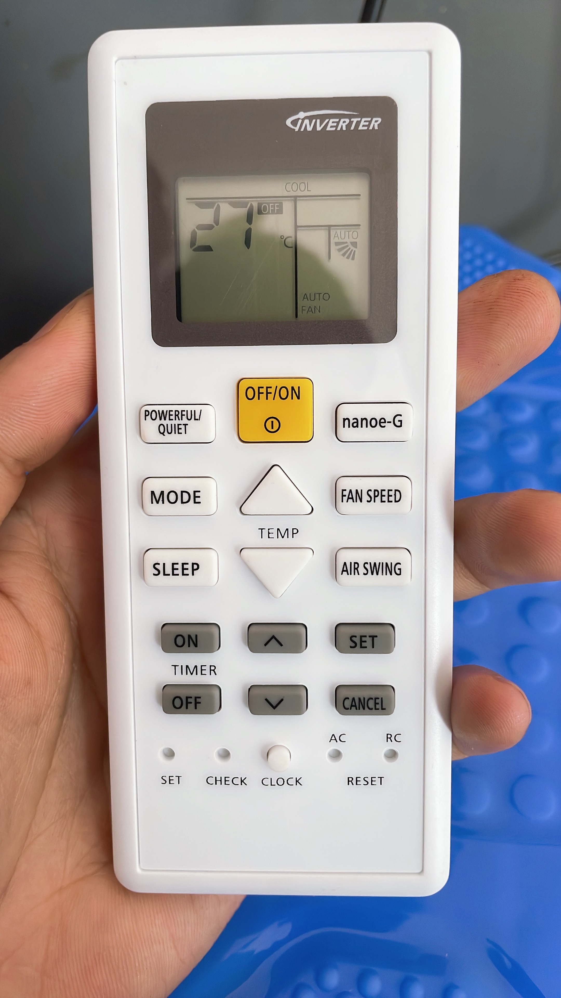 Điều Khiển Remote Máy Lạnh Panasonic đời mới nhất 1 chiều và 2 chiều