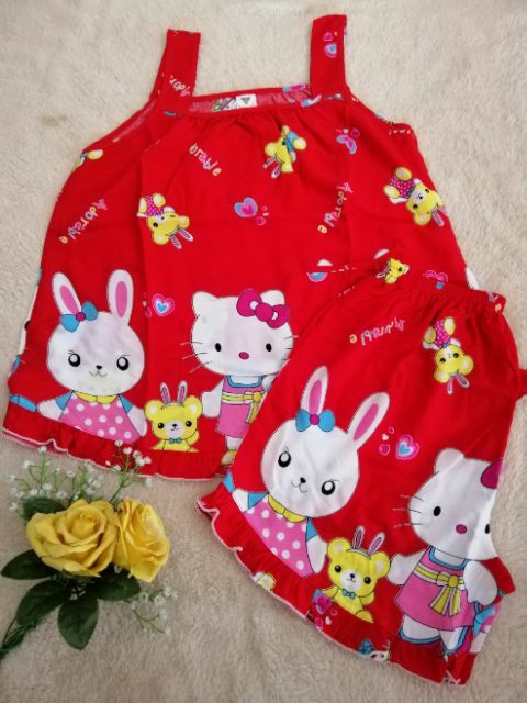 [HCM]Đồ bộ mặc nhà pijama lụa cho bé giá rẻ