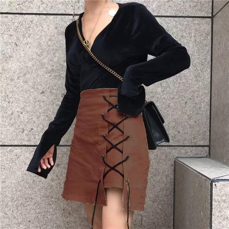 [HCM]Chân Váy Đang Chéo - ThỜi Trang Cá Tính Ngày Hè