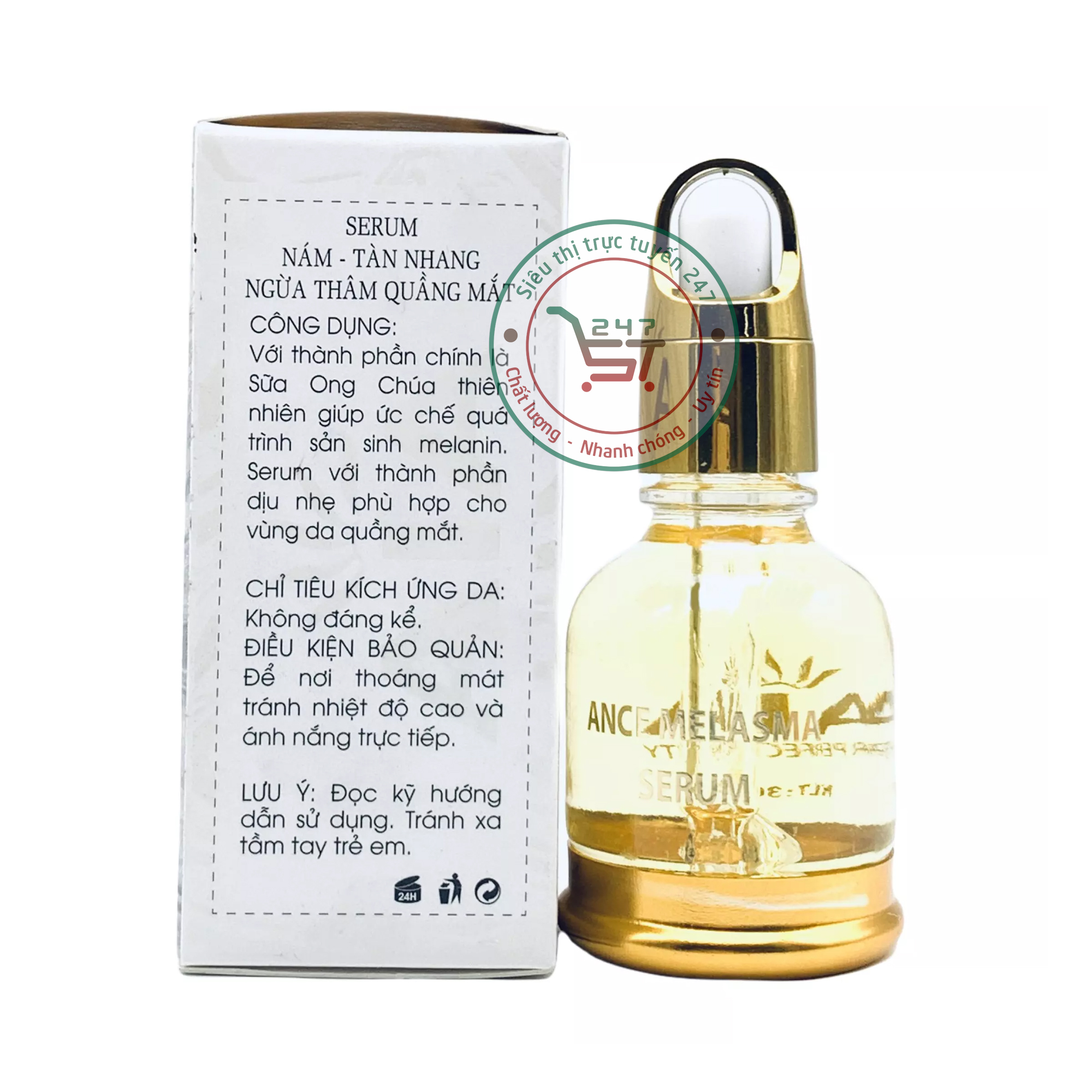 Serum Nám Tàn nhang Ngừa thâm quầng mắt AIA 30ml