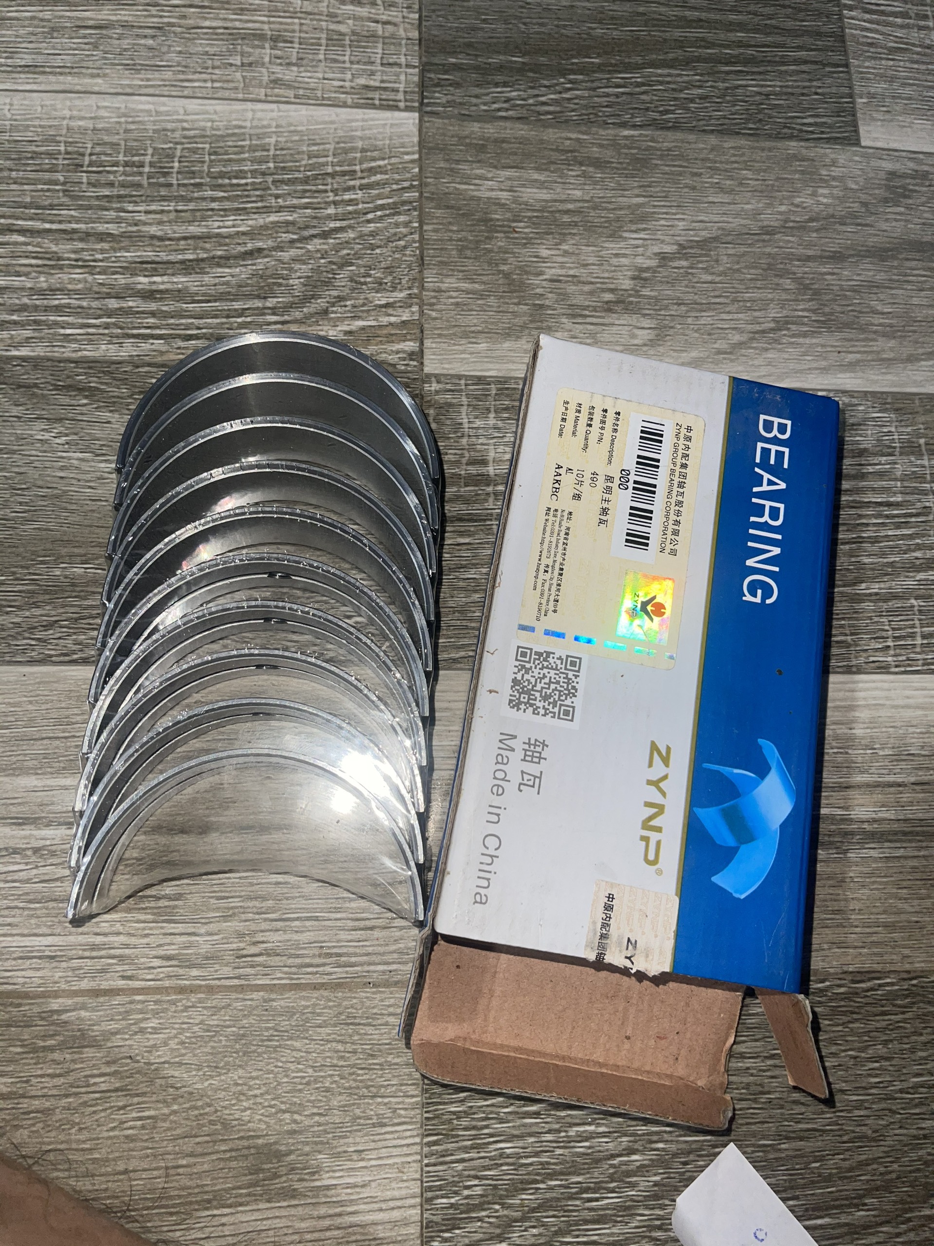 Sản phẩm gia đình làm: Bạc ống 490qb
