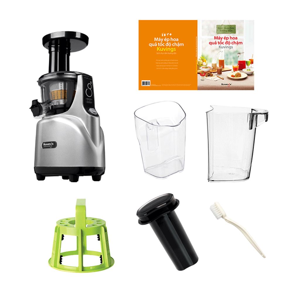 [Trả góp 0%]Máy ép trái cây tốc độ chậm Kuvings NS-120CBM2 (400ml) - Màu xám