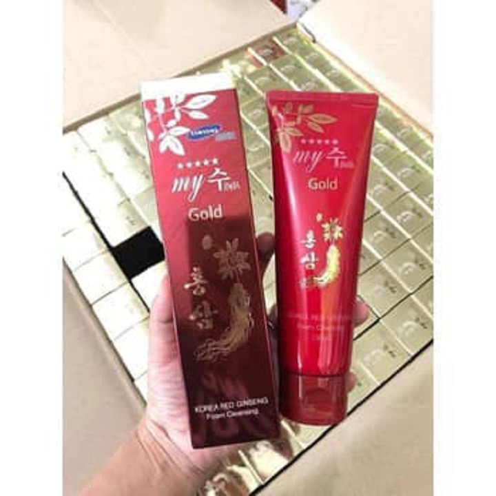 [HCM]??SỮA RỬA MẶT NHÂN SÂM ĐỎ MY GOLD