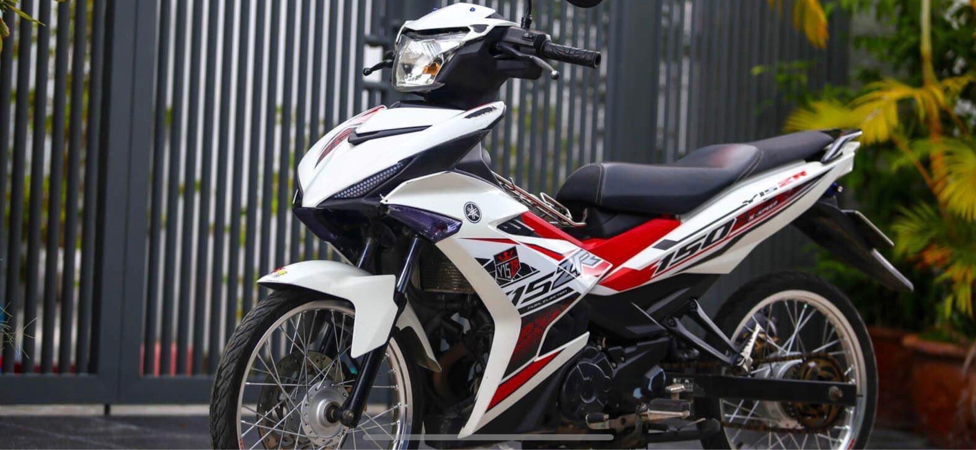 Tem rời exciter 150 Y15ZR trắng đỏ