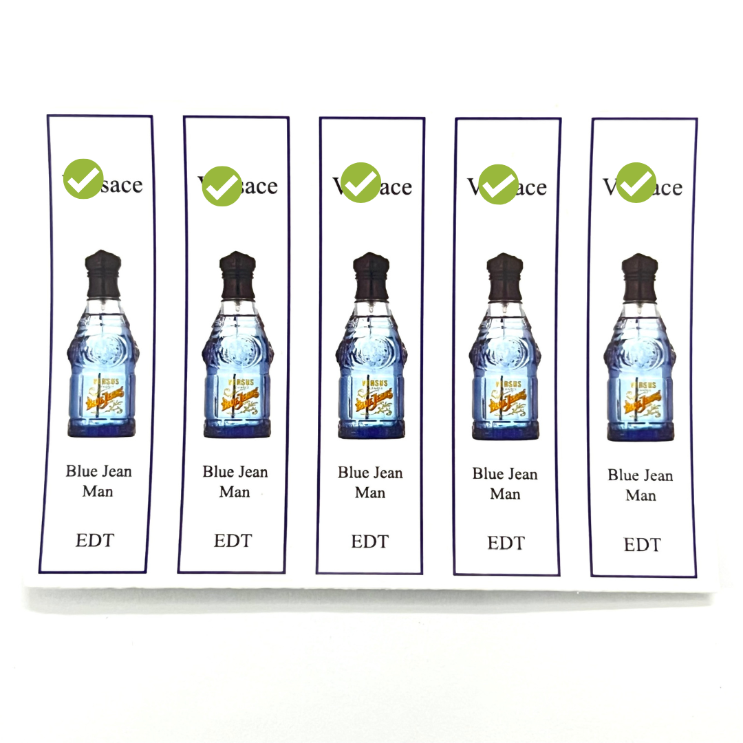 [Ho Chi Minh] combo 10 Versace perfume bottle sticker for all-inclusive bottle