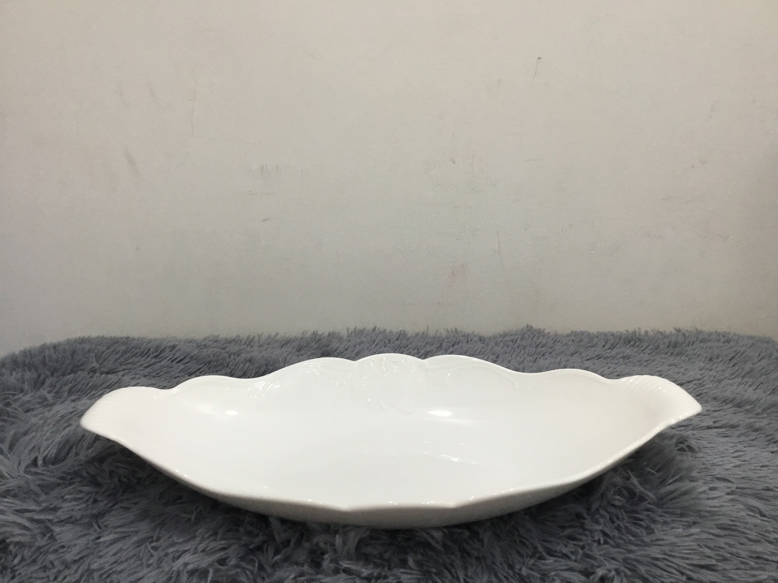 DĨA TRÁI CÂY 43X23.8X6 CM - GỐM SỨ MINH LONG I - HÀNG VIỆT NAM CHẤT LƯỢNG CAO