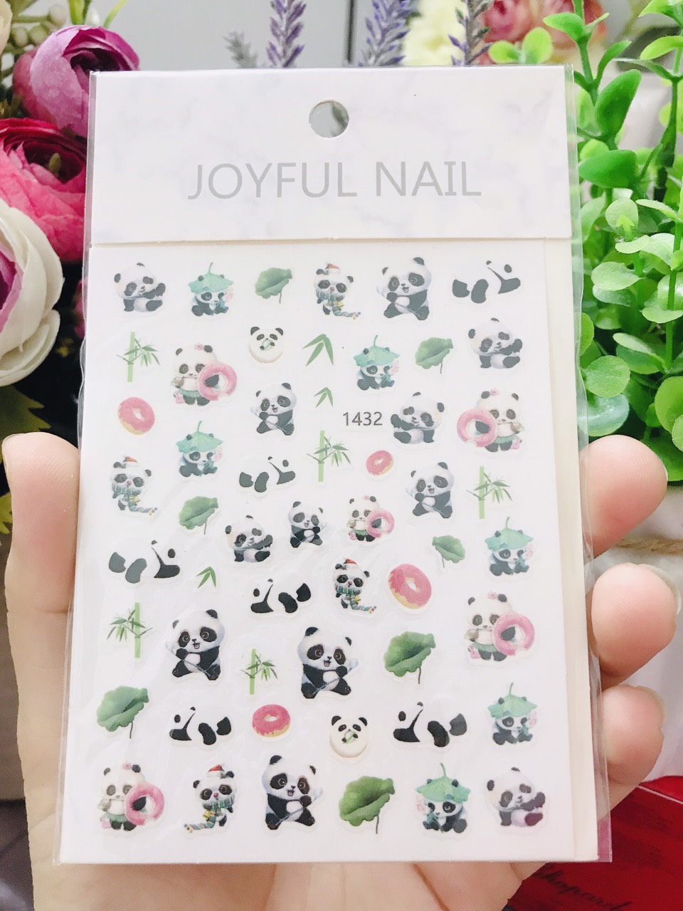 Miếng stick dán mong siêu cute dành cho NAil