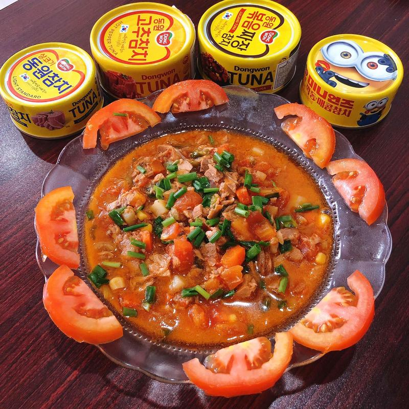 [HCM]Cá ngừ sốt cay nhẹ Dongwon
