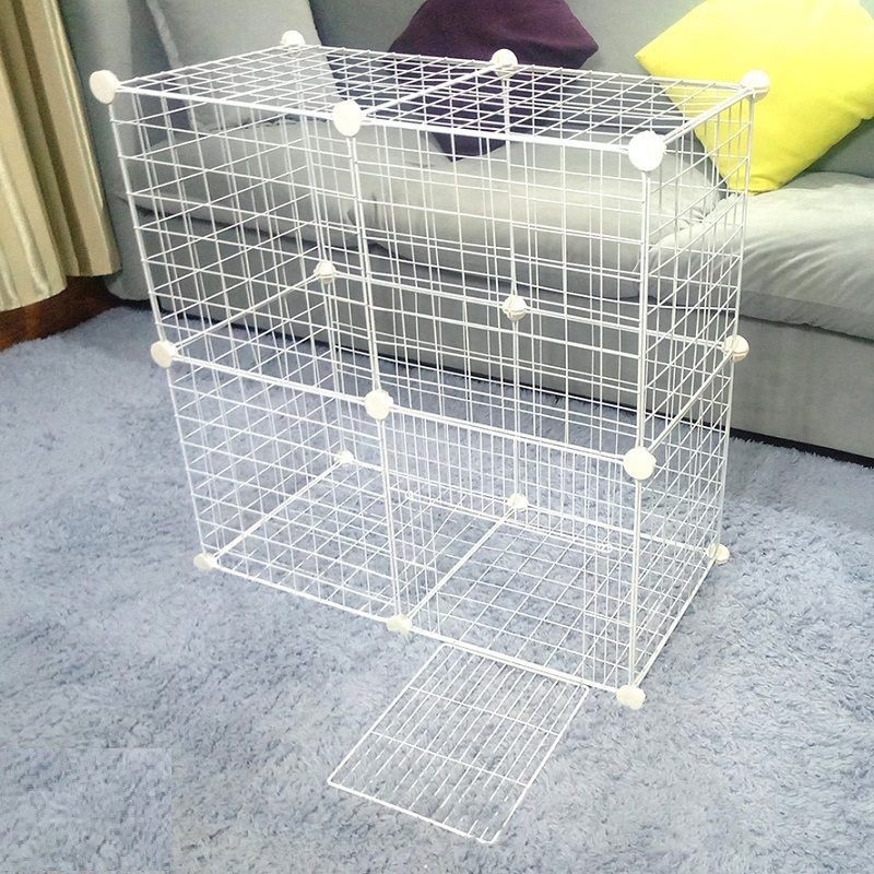 Tấm lưới sắt đe lắp ghép (đen hoặc trắng)-Tặng chốt (Giá 1 tấm lười)