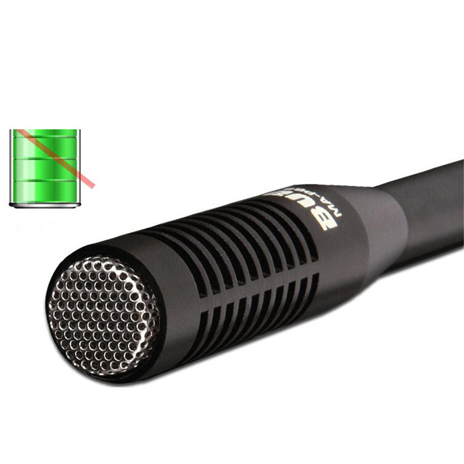 Micro phỏng vấn cho điện thoại và máy ảnh BUB MA-P68 (Đen)