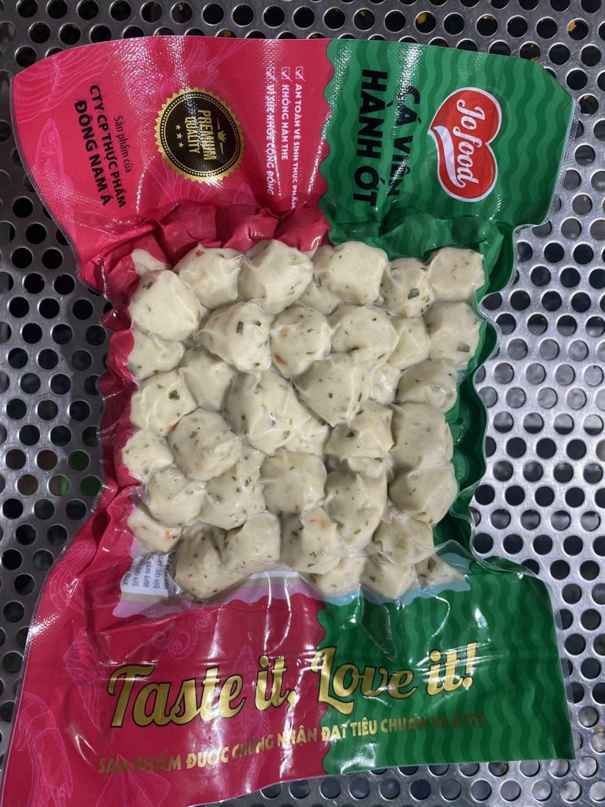 1Kg Cá Viên Hành Ớt_Giao Hỏa Tốc HCM (gồm 2 gói 500g)