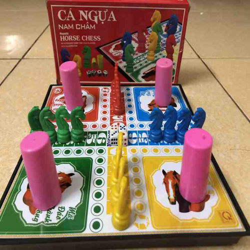 Bộ Cờ Cá Ngựa Nam Châm