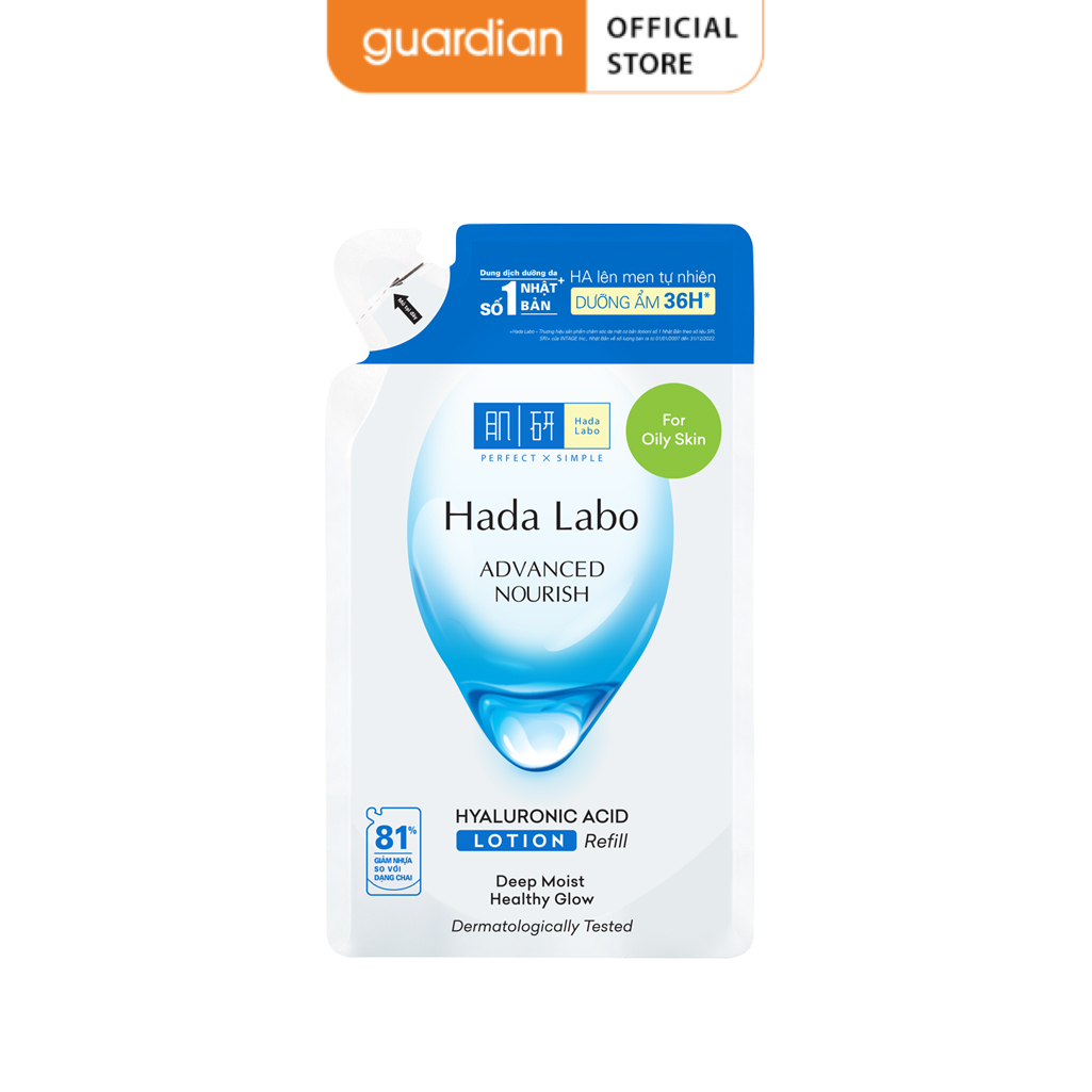 Túi refill lotion dưỡng ẩm hada labo 170ml