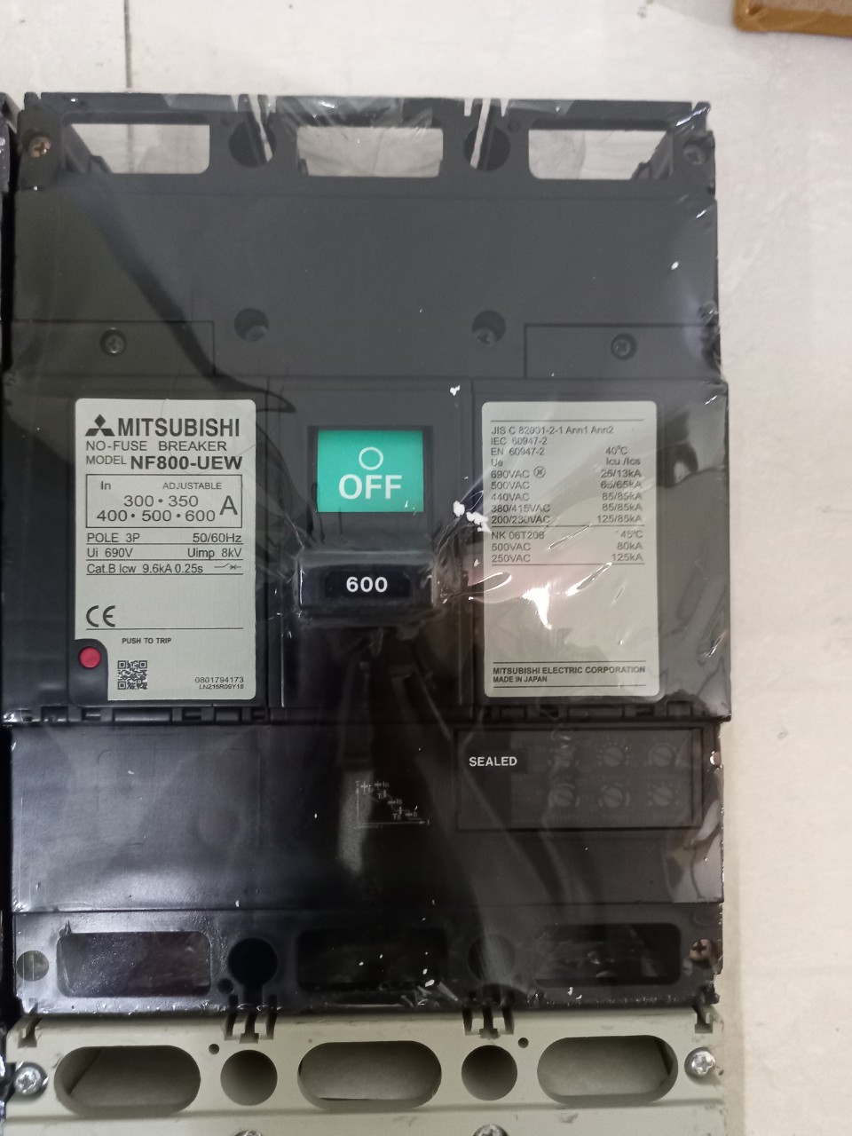 MCCB APTOMAT NHẬT 600A 800A XÁC TO