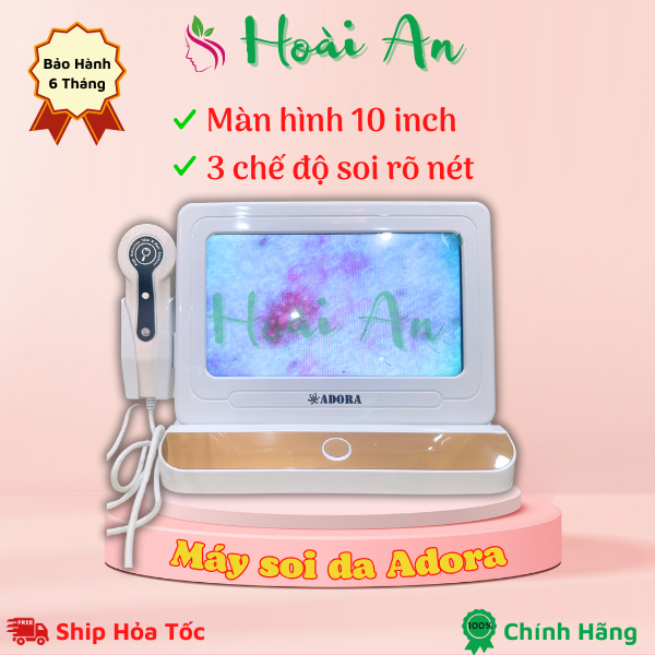 Máy soi da Adora màn hình 10 inch cho spa | Máy soi da spa