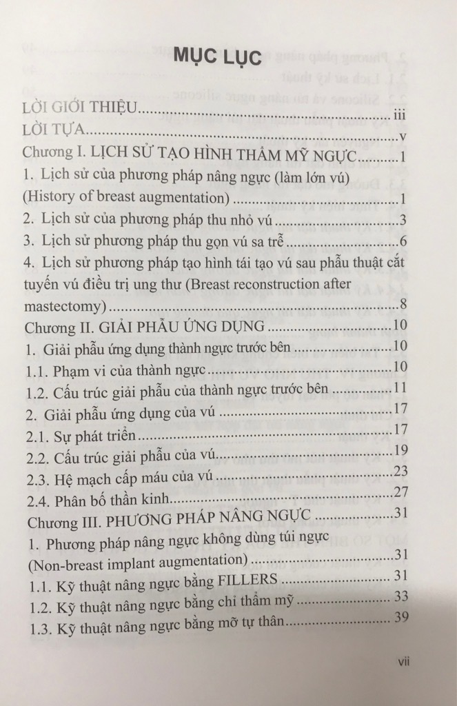 Sách - Tạo hình thẩm mỹ ngực (từ giải phẫu ứng dụng đến giải pháp kỹ thuật)