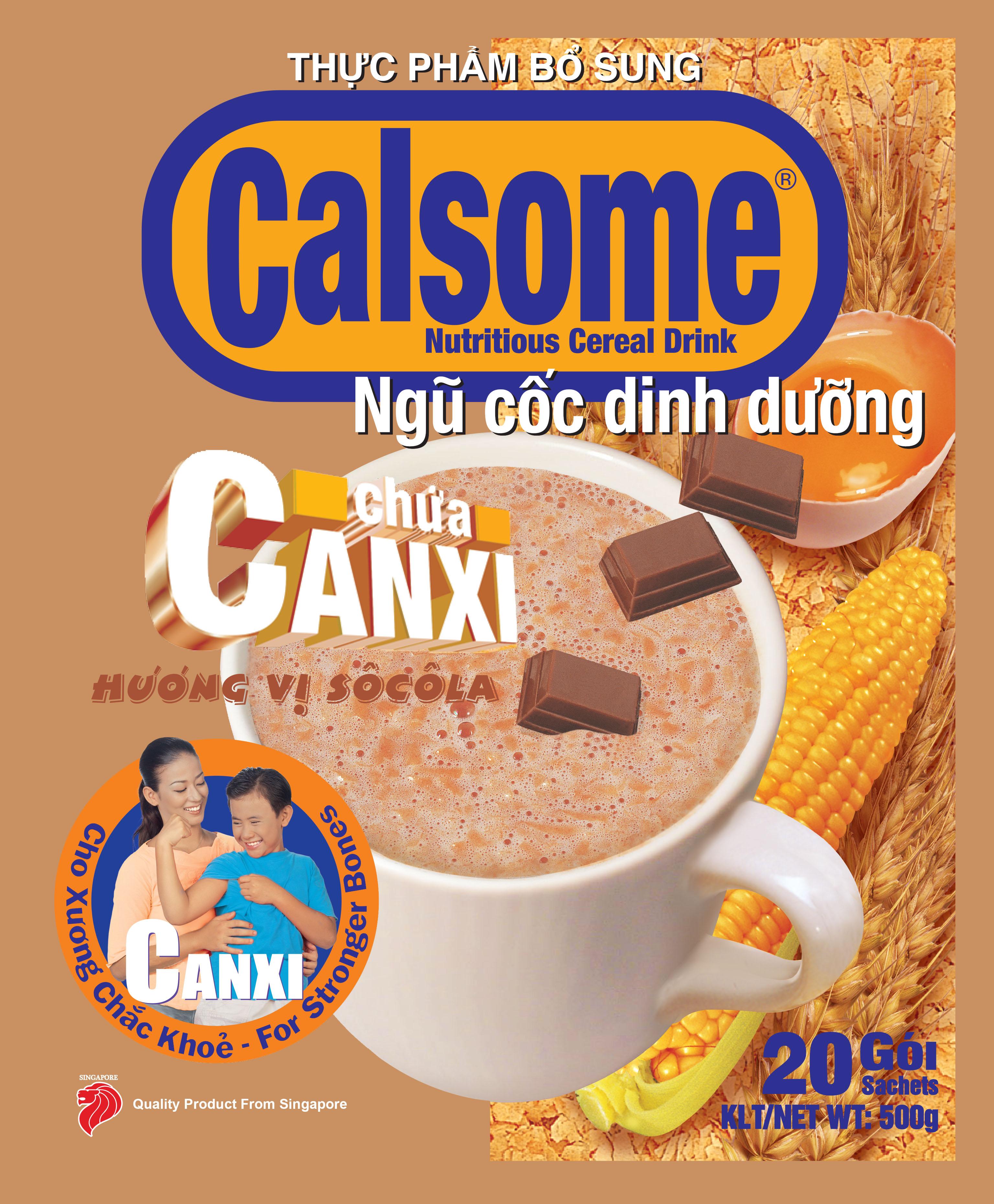 Ngũ cốc Calsome hương Socola