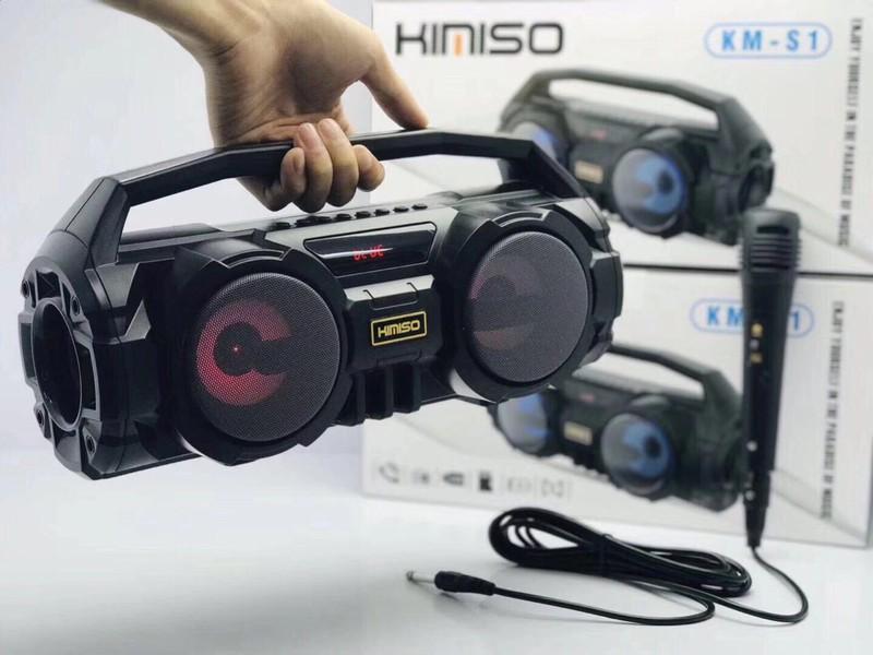 Loa bluetooth karaoke Kimiso KM-S1 kèm míc