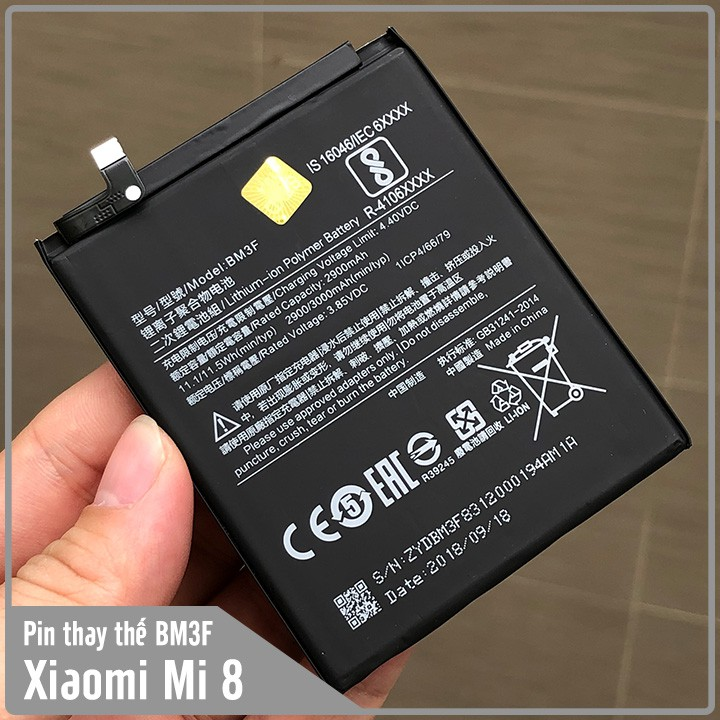 Pin Xiaomi Mi8 Pro /Mi 8 Explore (BM3F)