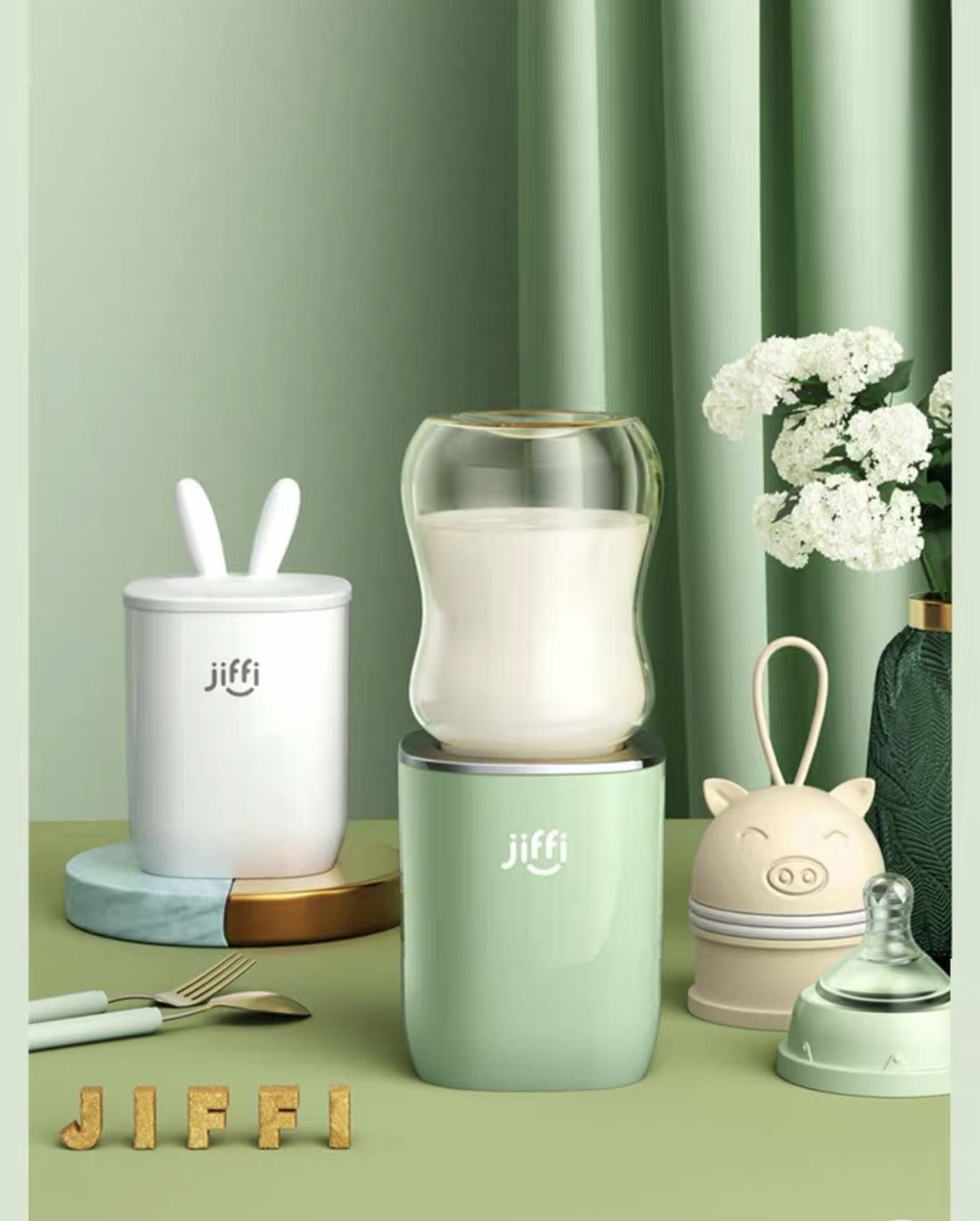 [HCM]Máy hâm sữa cầm tay Jiffi CHÍNH HÃNG