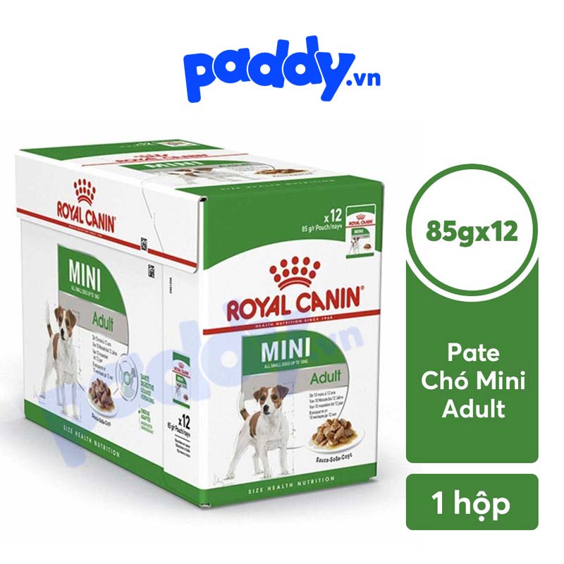 Pate Cho Chó Trưởng Thành Size Nhỏ Royal Canin Mini Adult