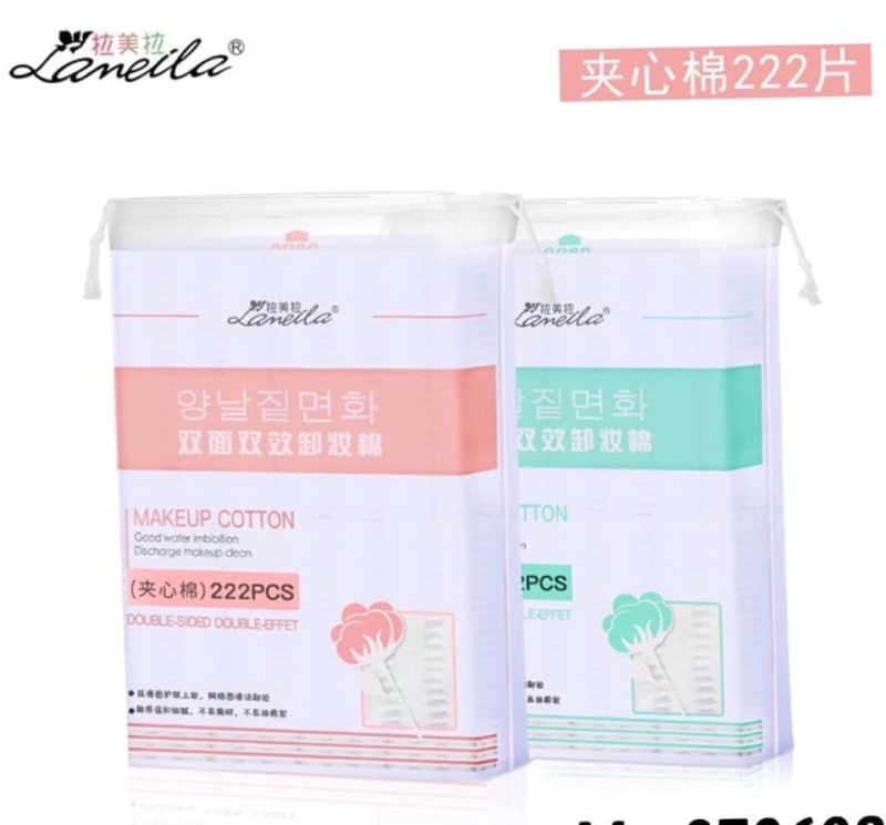 Bông Tẩy Trang Lameila 222 Miếng Chuẩn Hàng Nội Địa Cao Cấp cao cấp