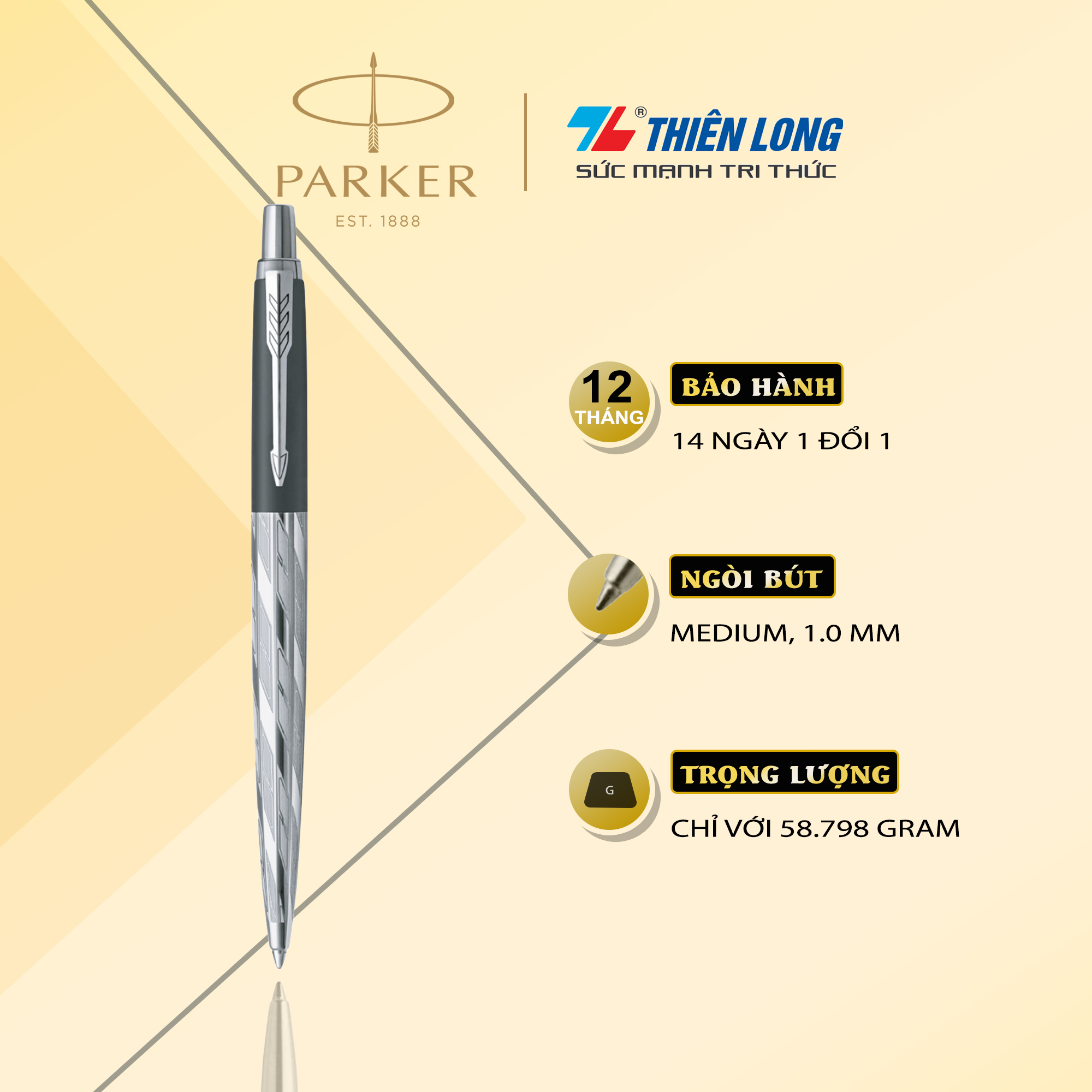 Bút bi cao cấp parker jotter se x-black pm ct gb6-2025829