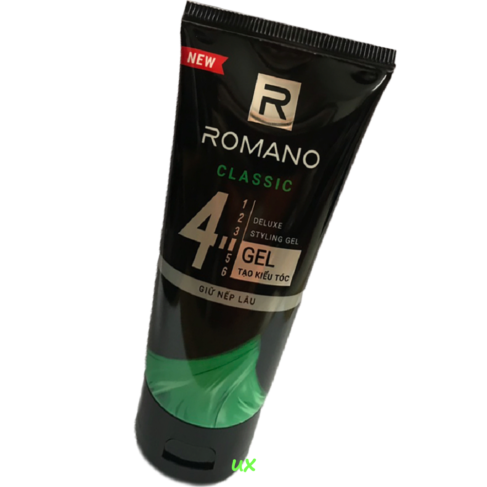 Gel Vuốt Tóc 150g Romano Classic Giữ Nếp Lâu.