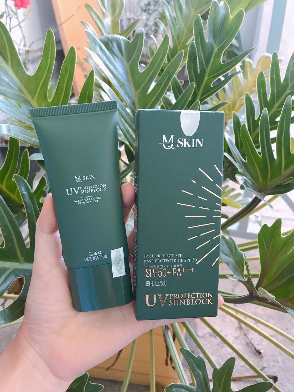 [Chính hãng MQ Skin] Kem chống nắng Mq Skin mẫu mới