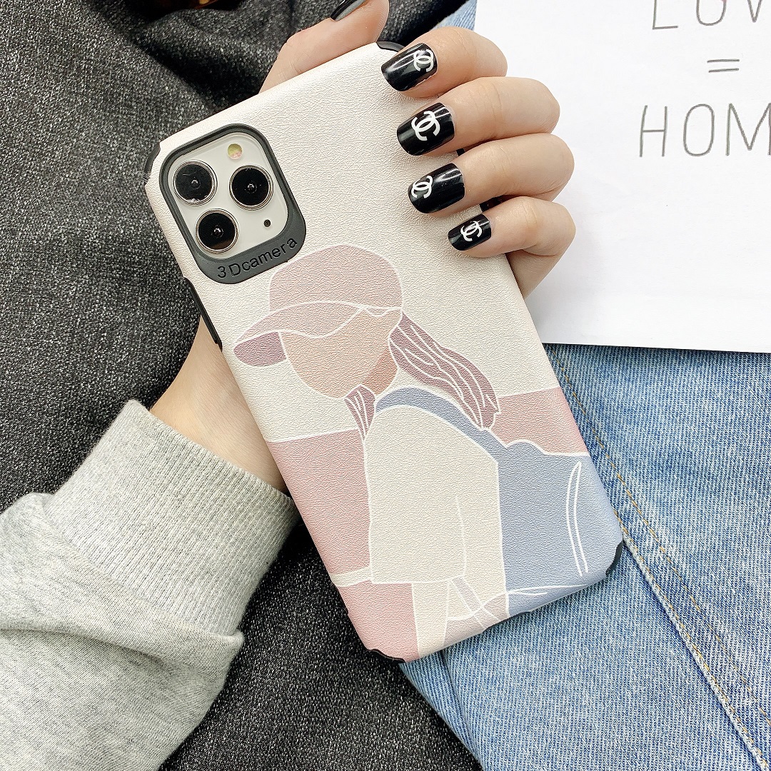 Ốp Lưng Da IMD Boy x Girl