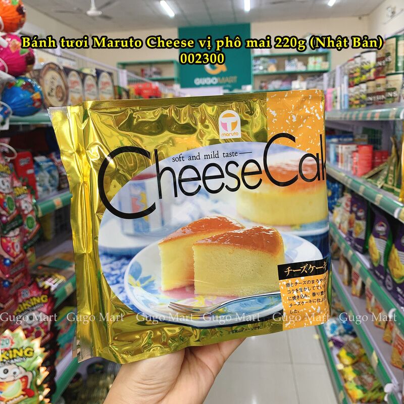 Bánh tươi Maruto Cheese vị phô mai 220g (Nhật Bản)