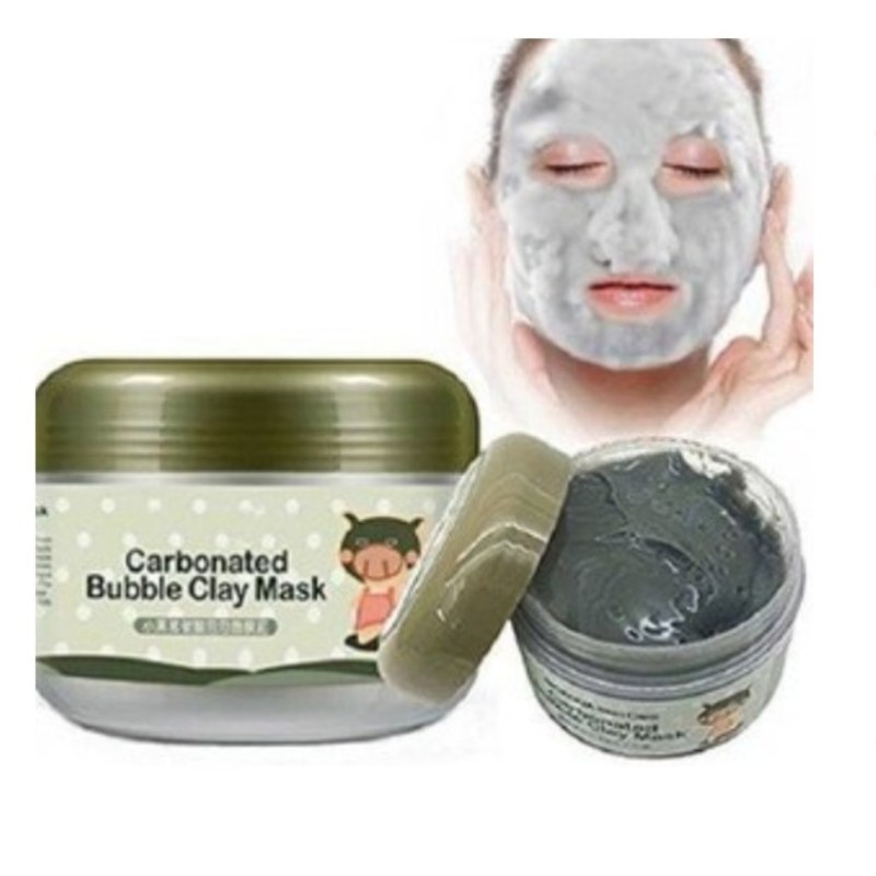 Mặt nạ sủi bọt thải độc bì heo Carbonated Buble Clay mask Bioaqua