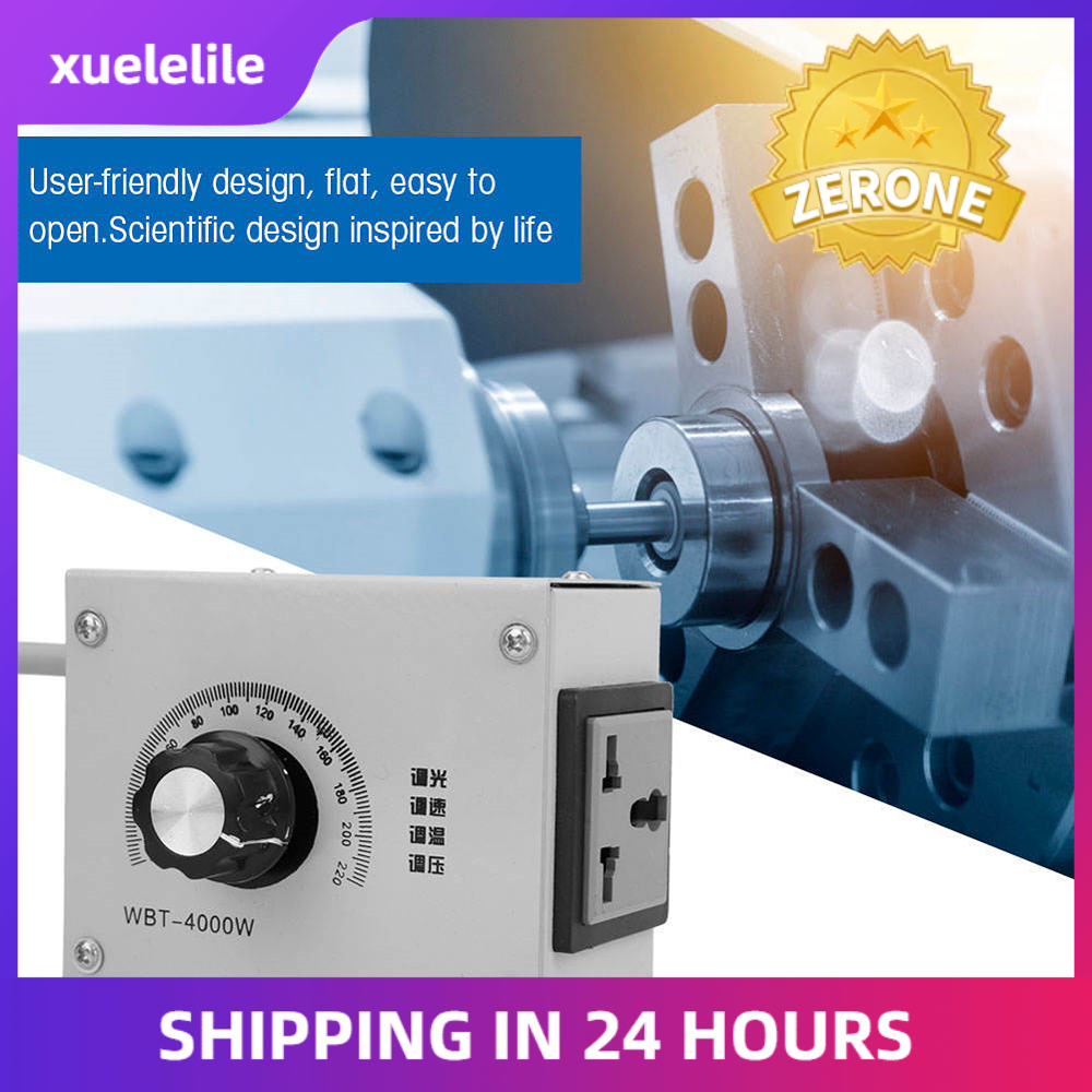 220VAC High Power Controller Motor Speed Dimmer Variable Voltage Controller Variable Fan Motor Controller AU Plug
