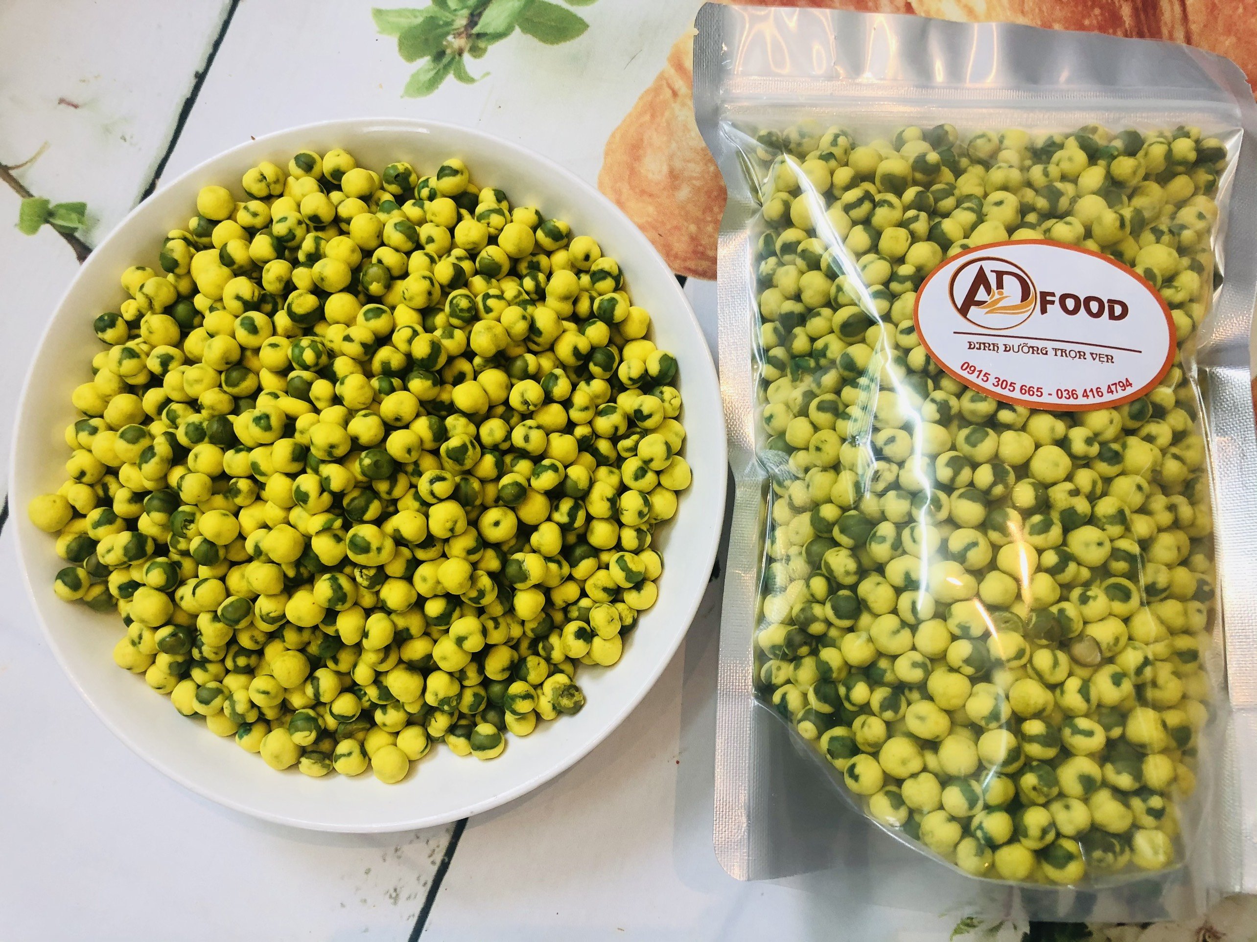 500g đậu hà lan sấy vị sầu riêng