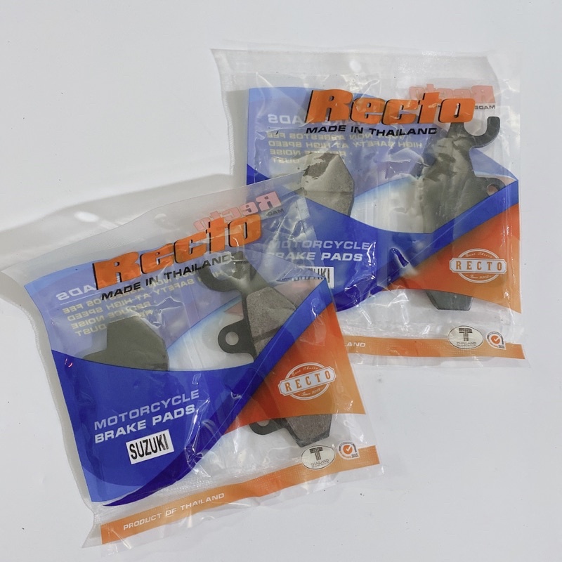 Bố thắng trước, bố thắng dĩa xe Exciter 135 Su Viva, Hayate, Axelo hiệu Recto Chính hãng