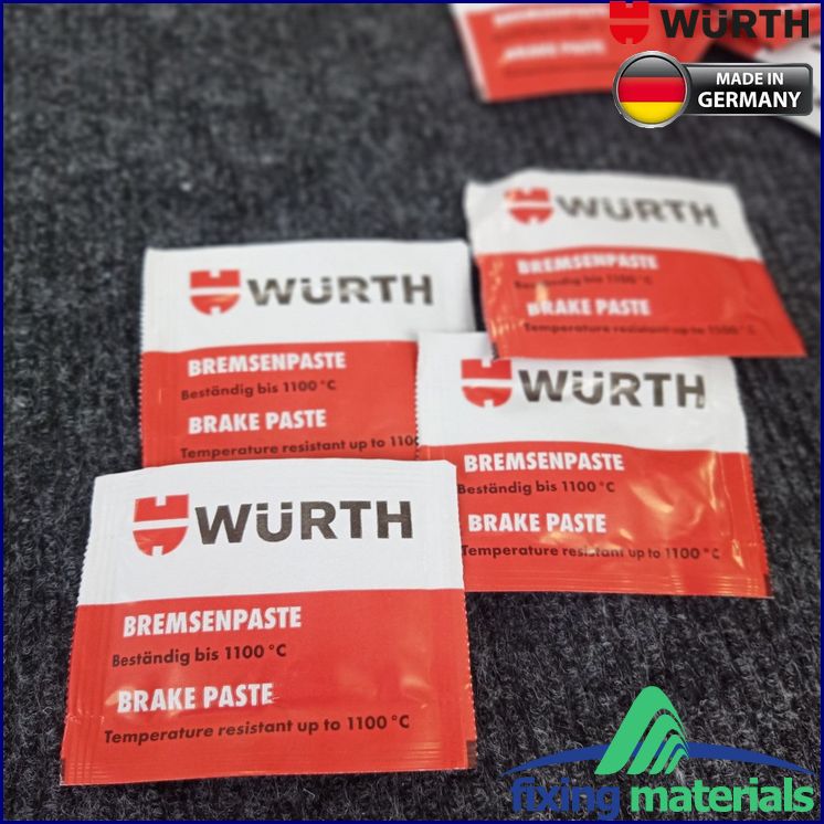 [HCM]Mỡ tra má phanh WURTH Brake Paste SX Đức 5.5g