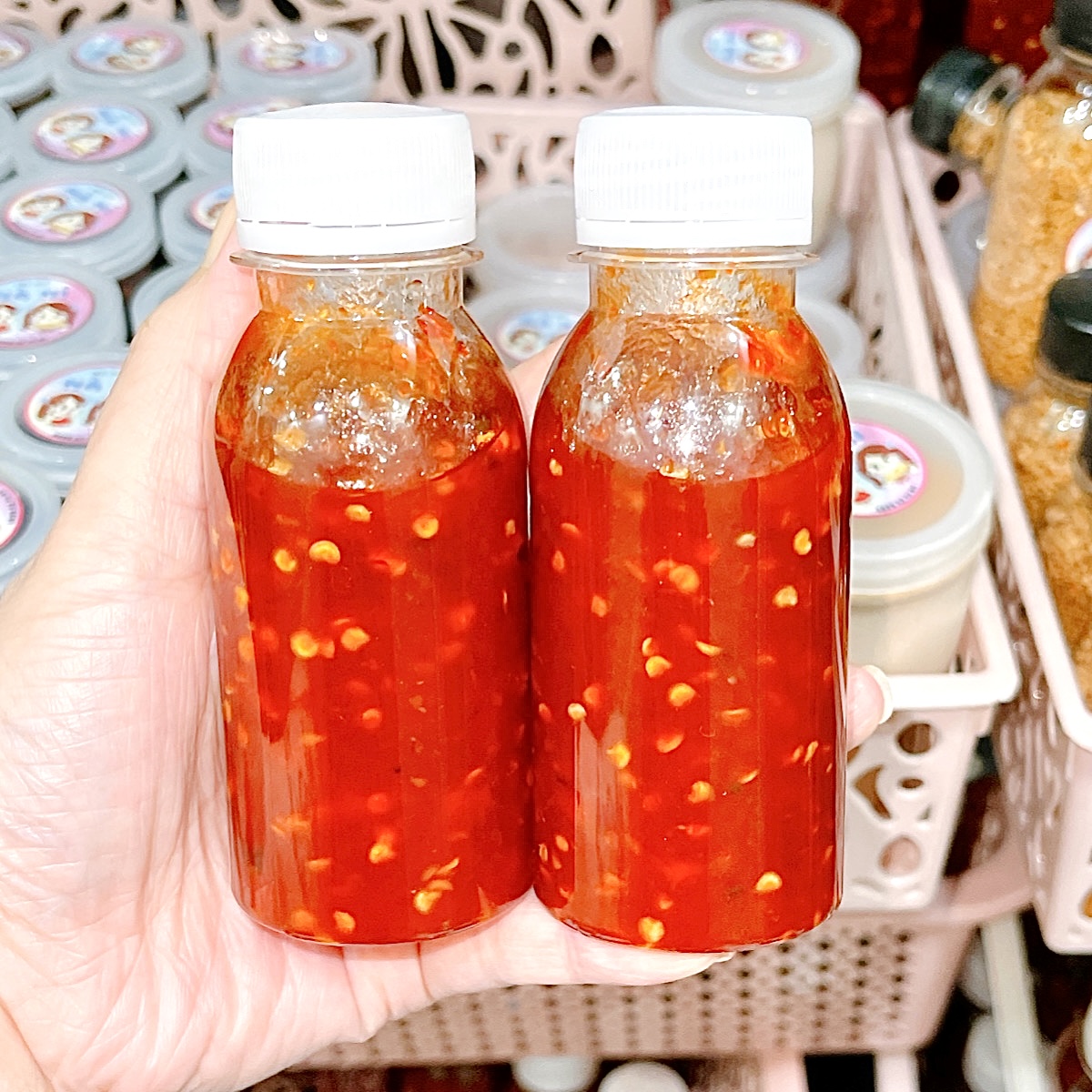 Ớt rim mật ong chai 150gr
