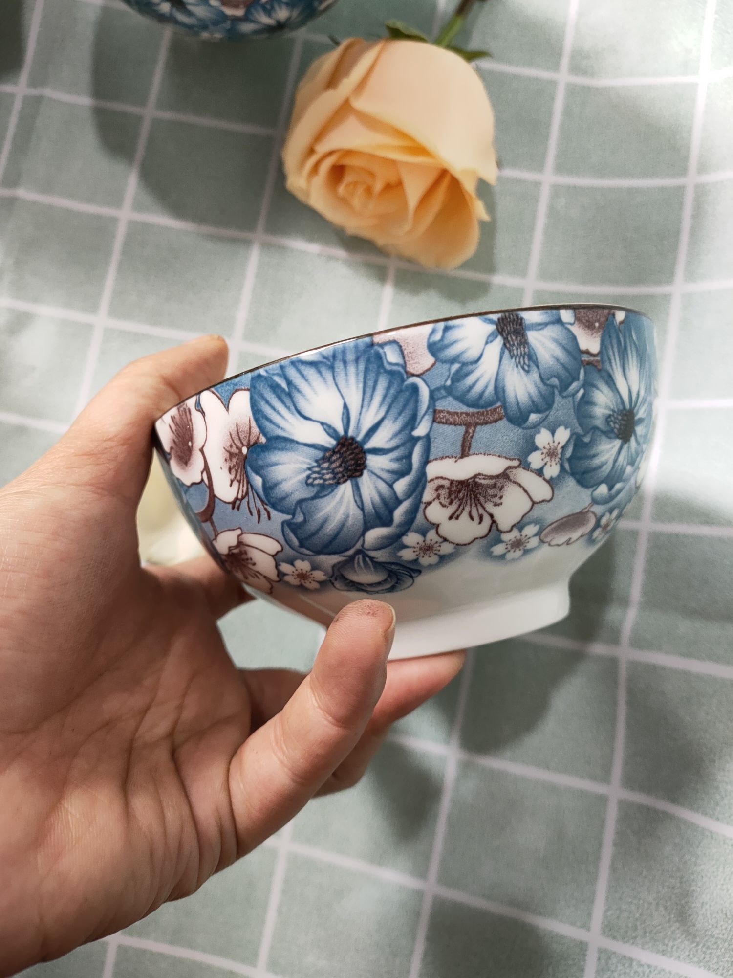 10 bát cơm bát tràng cao cấp