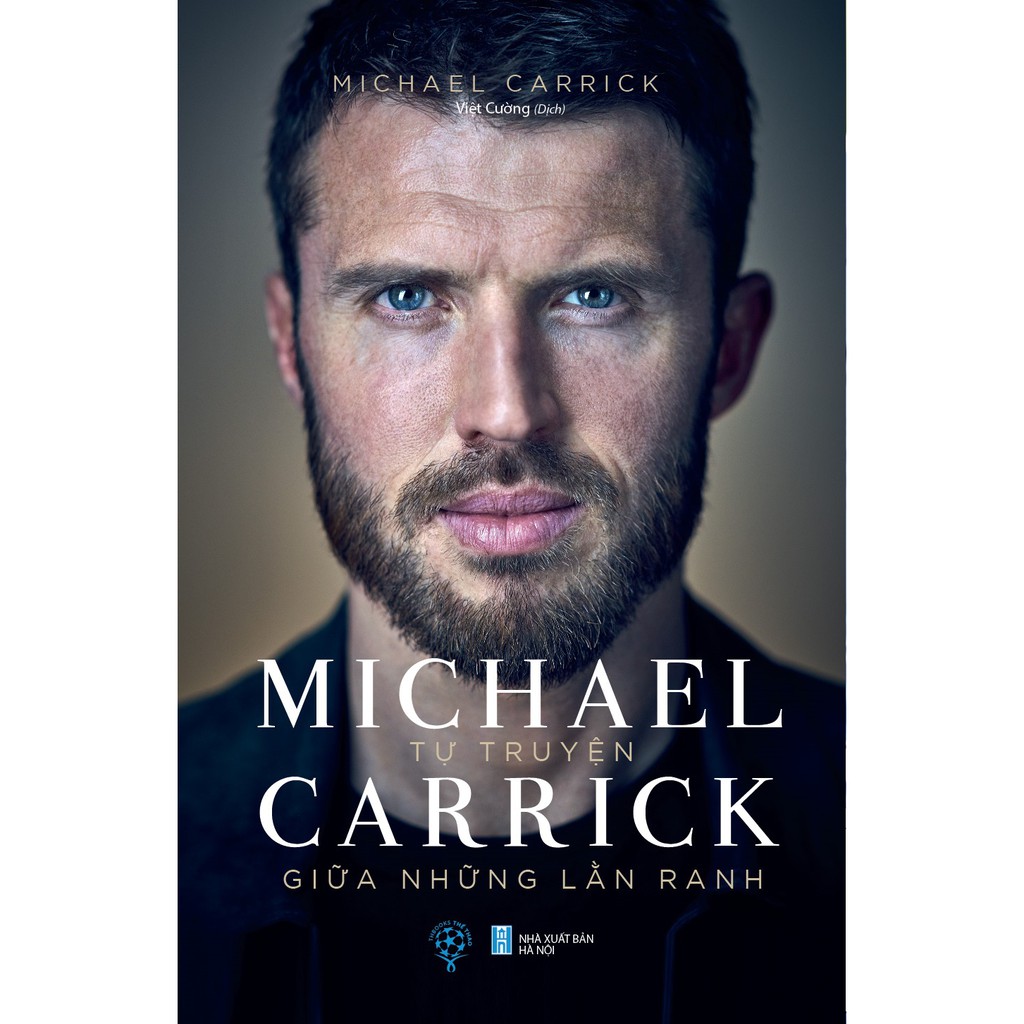 Sách - tự truyện michael carrick - giữa những lằn ranh| - bìa mềm