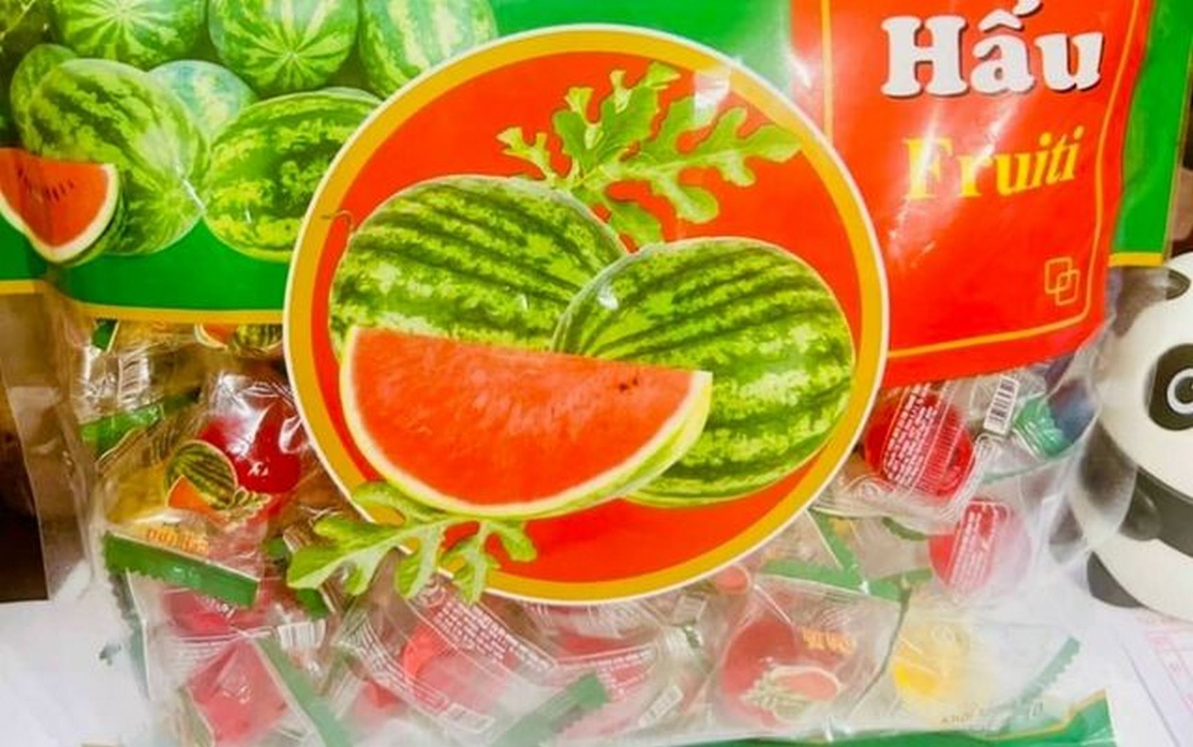 Kẹo Trái Cây Dưa Hấu - Cực Ngon 100G
