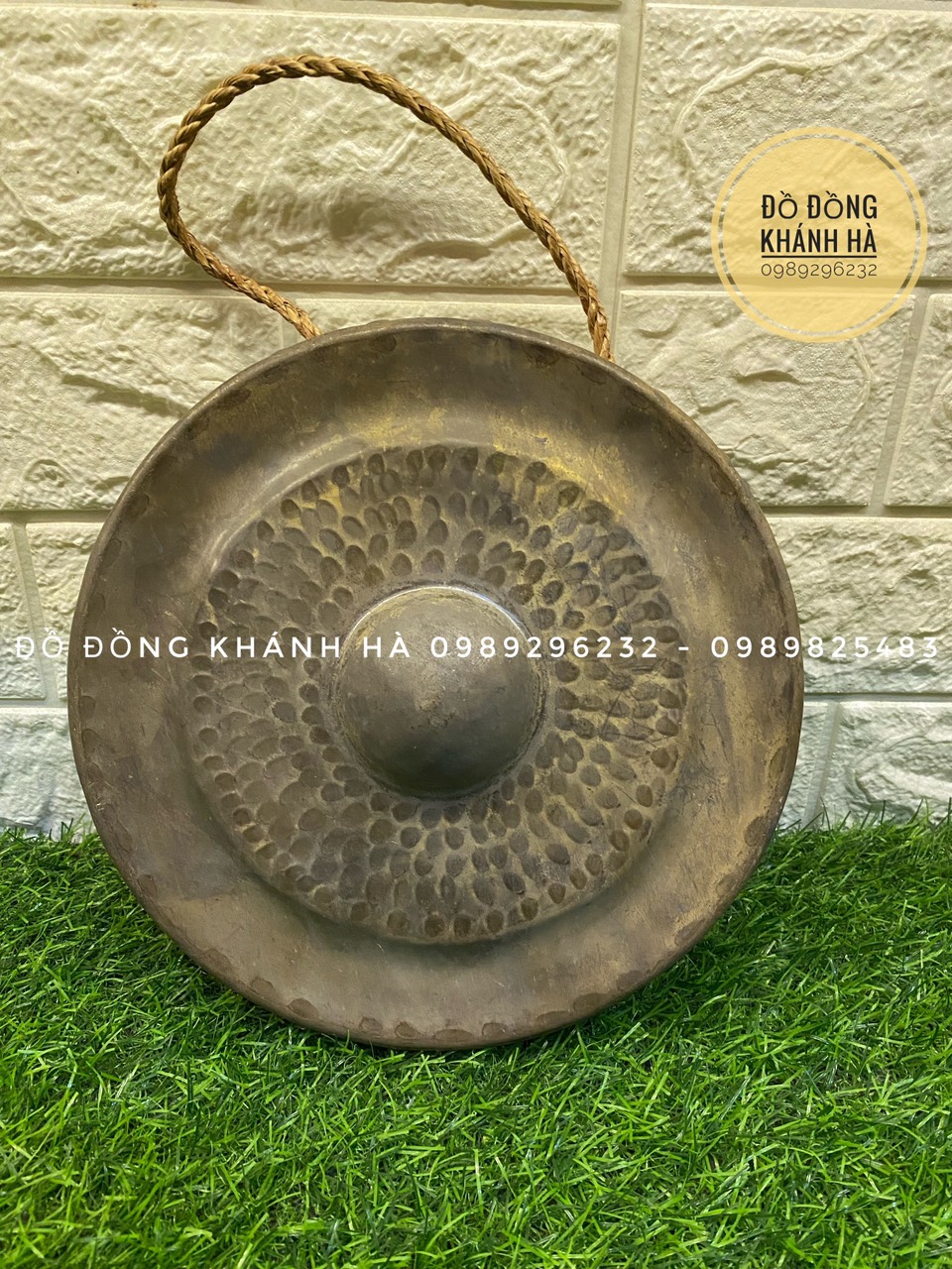 Chiêng Đồng vàng nhỏ đường kính 30cm