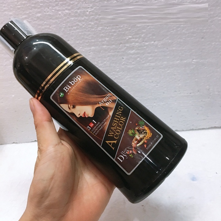 [Hàng chính hãng] Dầu gội nâu tóc thảo dược Bibop Nhật Bản