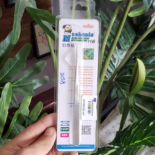Nhíp gắp nhon thẳng Mechanic ST-11