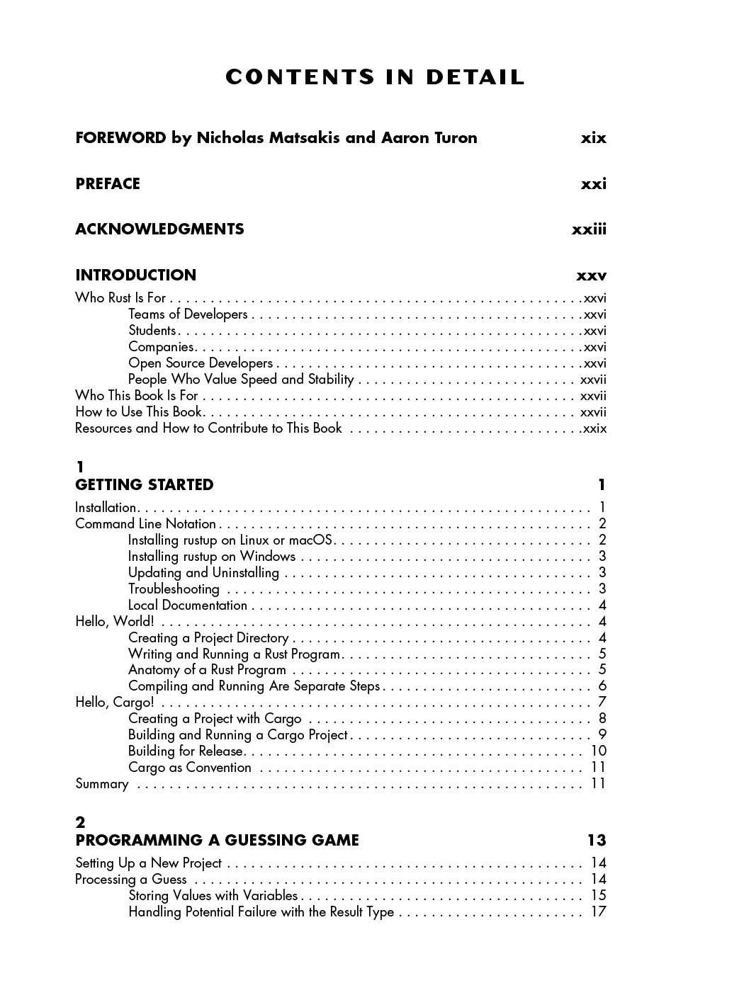 The Rust Programming Language
